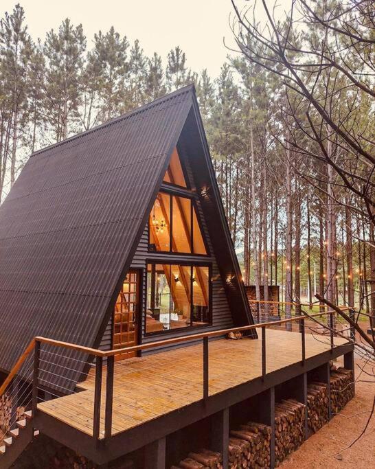 Cabana Alameda Black Cambara do Sul Exterior photo